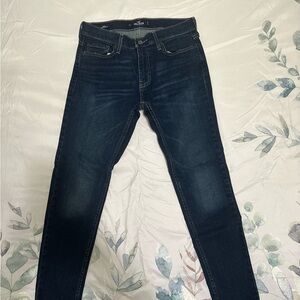 Dark Blue Denim Jeans